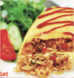 Omu Rice Set